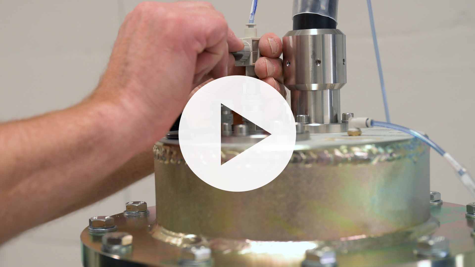 See through centimeters of aluminum with our SCF300 medium-energy-level system